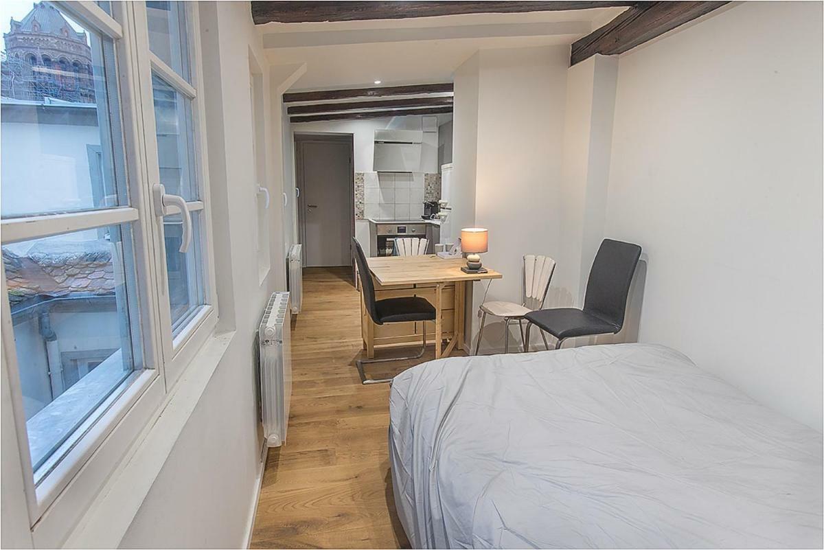 L'Oeil Sur La Fleche Apartment Strasbourg Bagian luar foto